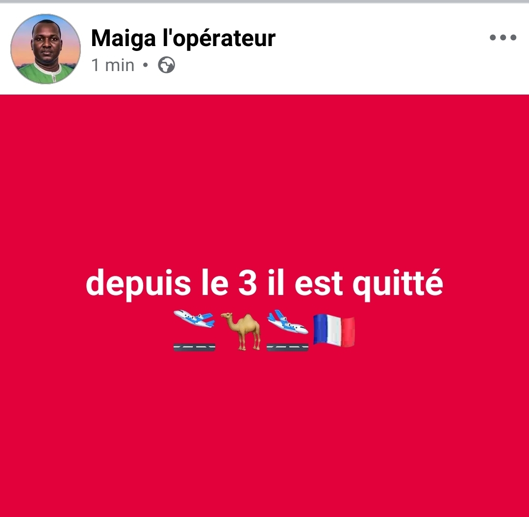 @Maiga  l'op&eacute;rateur