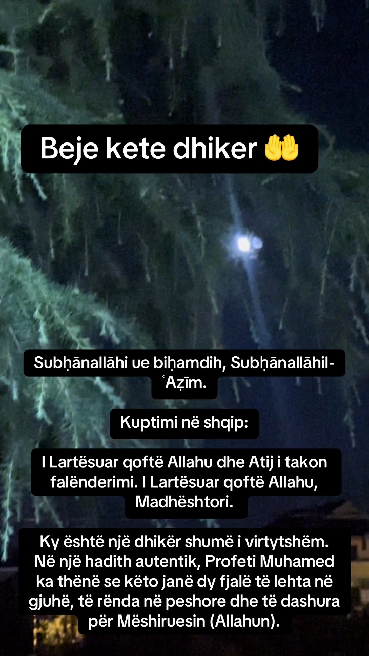 @🌙 Qet&euml;si &bull; Besim &bull; Drit&euml;