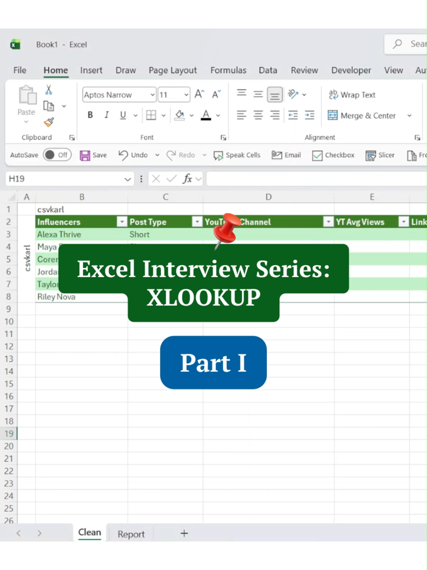 @Excel Tutorials
