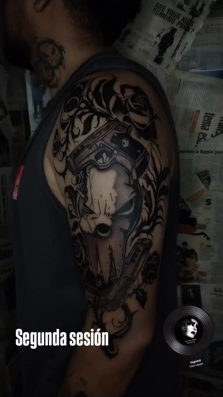 @Cham&aacute;n tattoo