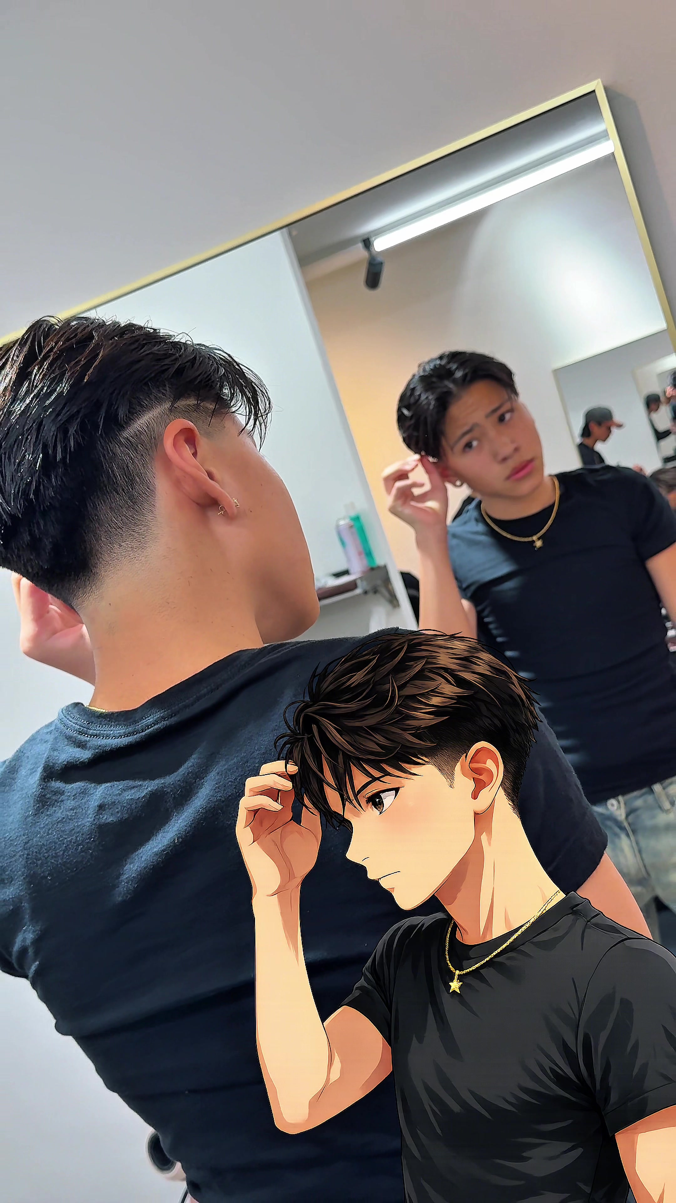 @海外風ヘア職人　KENT .【スペインカール.短髪】