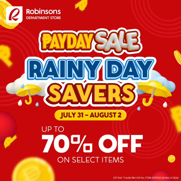 @RobinsonsDeptStore Tuguegarao