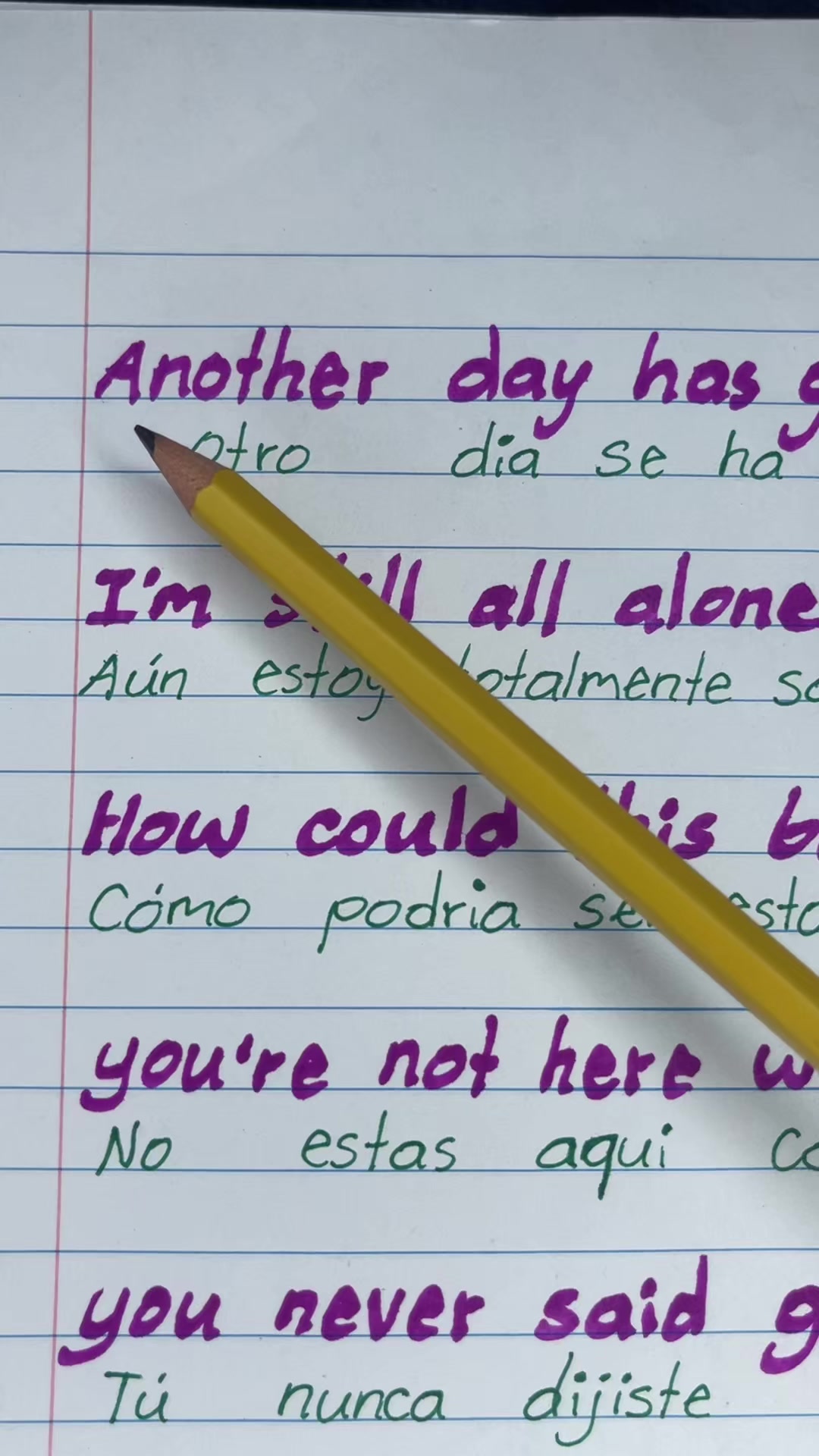 @ingles/espa&ntilde;ol