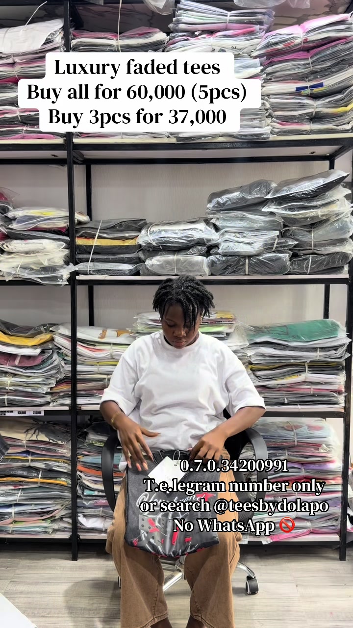 @TEES VENDOR IN IBADAN