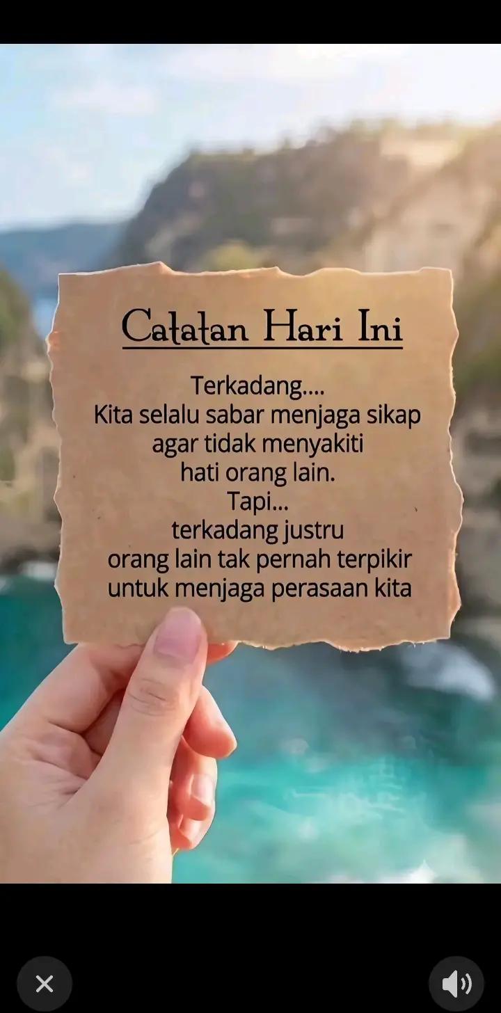 @Harus Saling setia