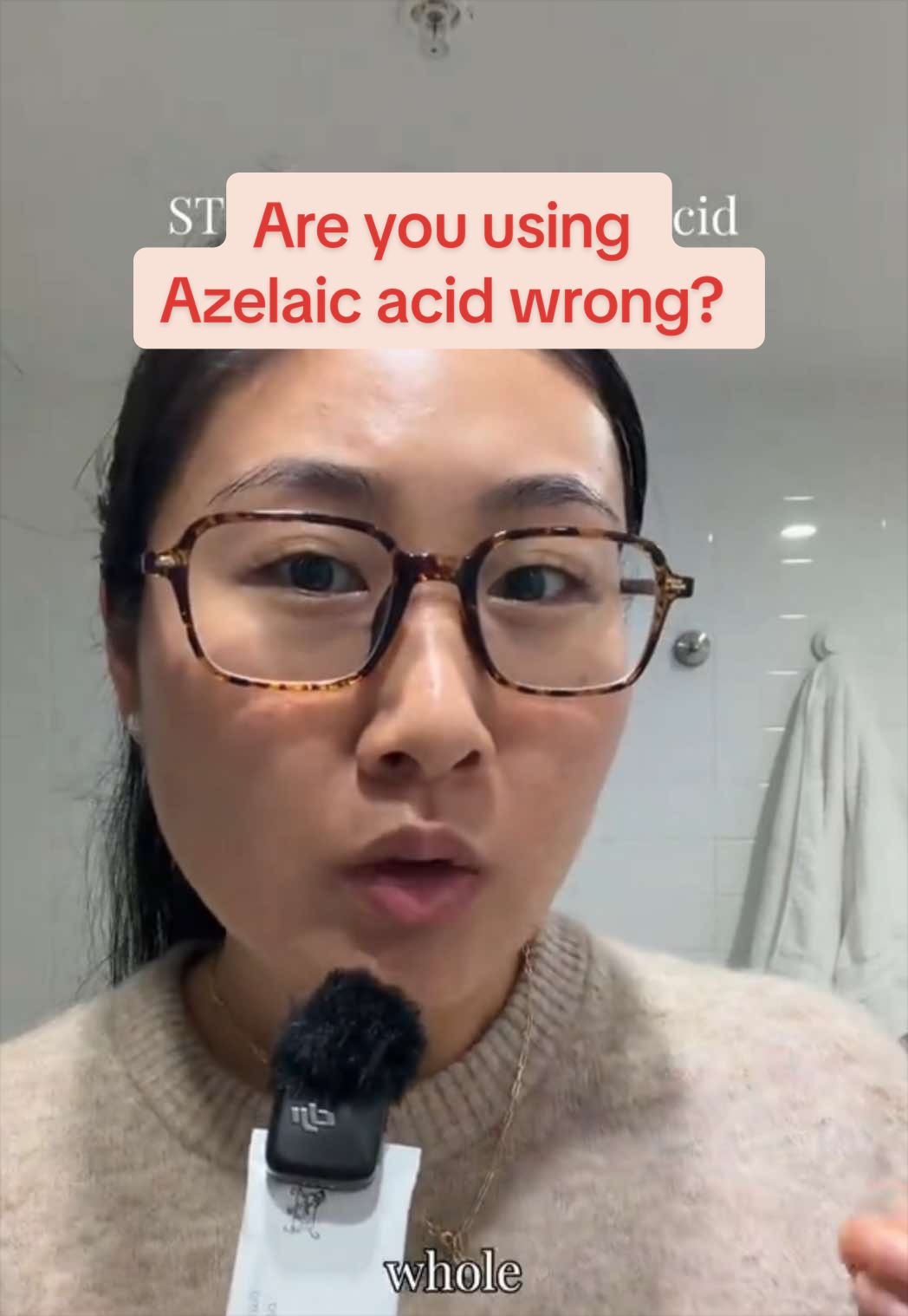@Lisa | acne → clear skin