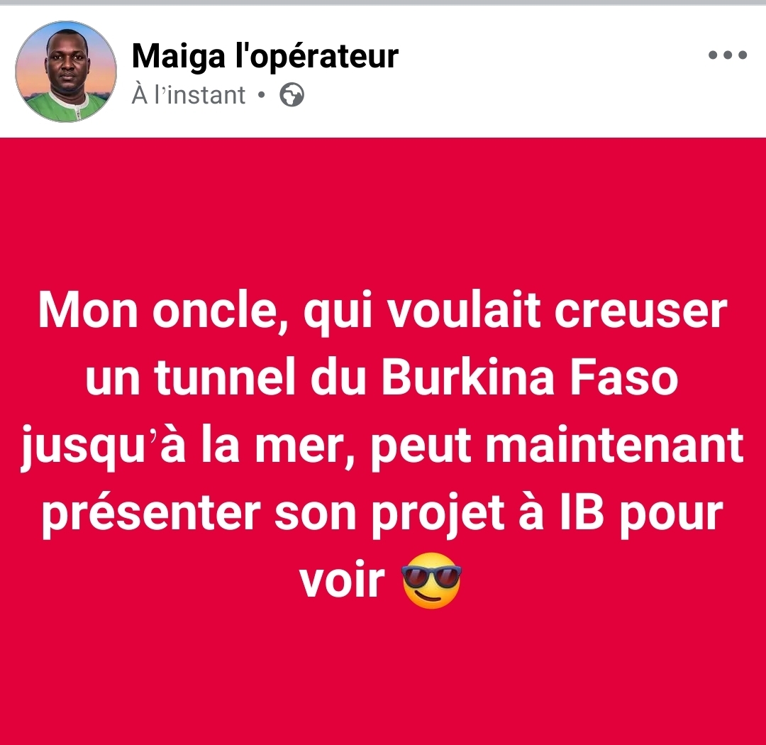 @Maiga  l'op&eacute;rateur