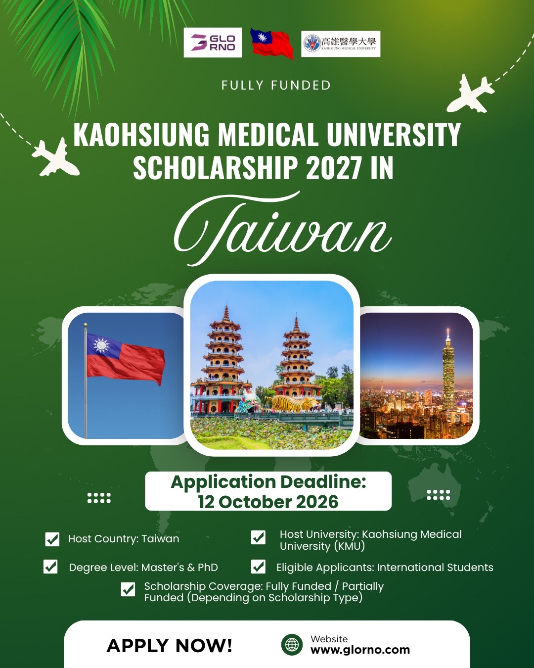 @Glorno Scholarships