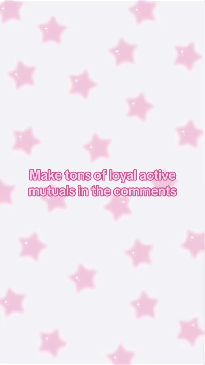 @Mutuals ⋆˙ ࿐ྀ