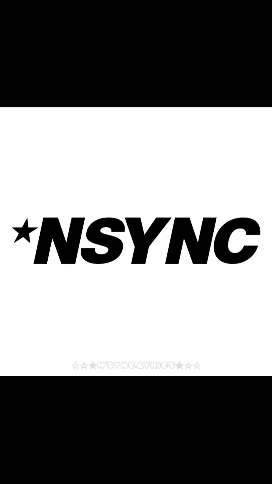 @✮NsyncLyrics✮