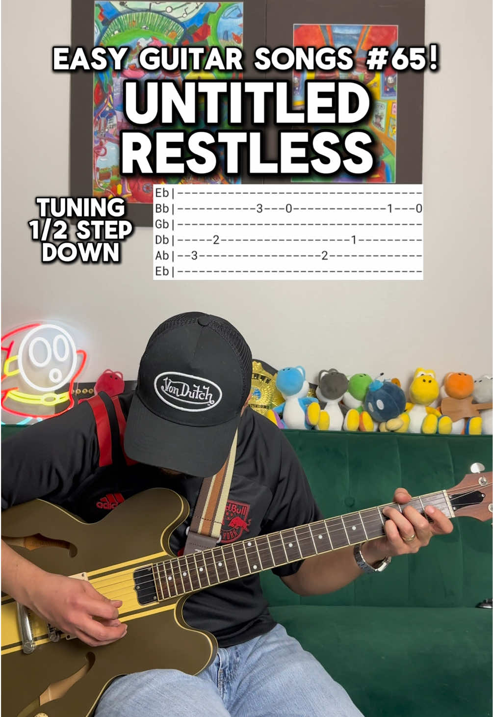 Restless - untitled guitar tutorial | orlanbro (@orlanbro)
