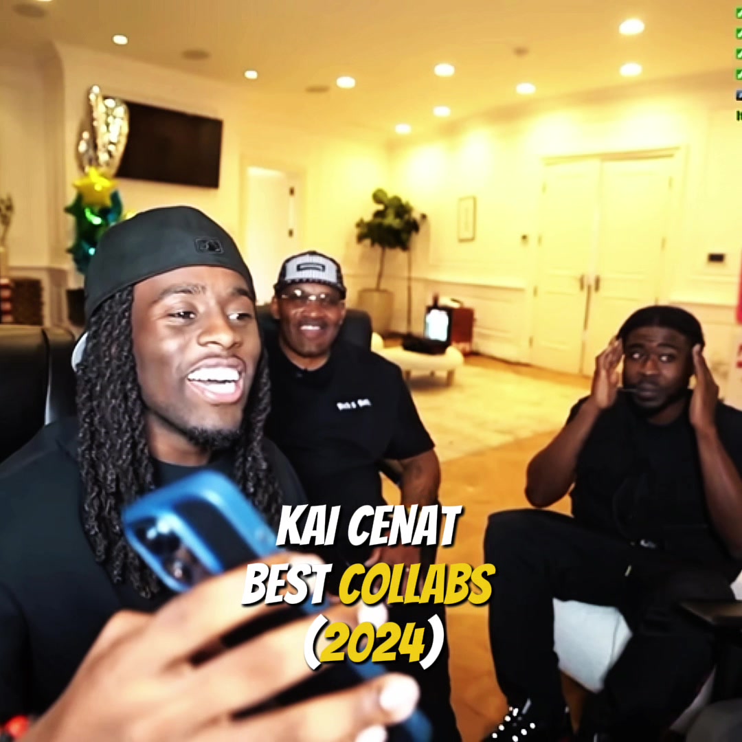 Kai cenat best collabs 2024🔥|@Kai Cenat | || CRAZY ZONE || (@crazyzone.7)
