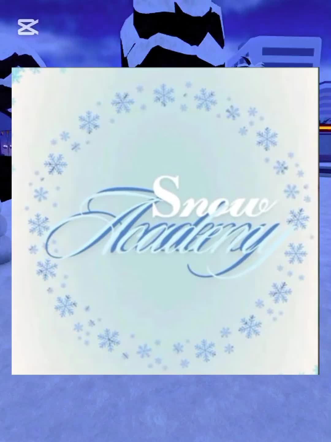 @&sdot; 𝐒𝚗𝚘𝚠 𝙰𝚌𝚊𝚍𝚎𝚖𝚢&nbsp;⟡ !❄