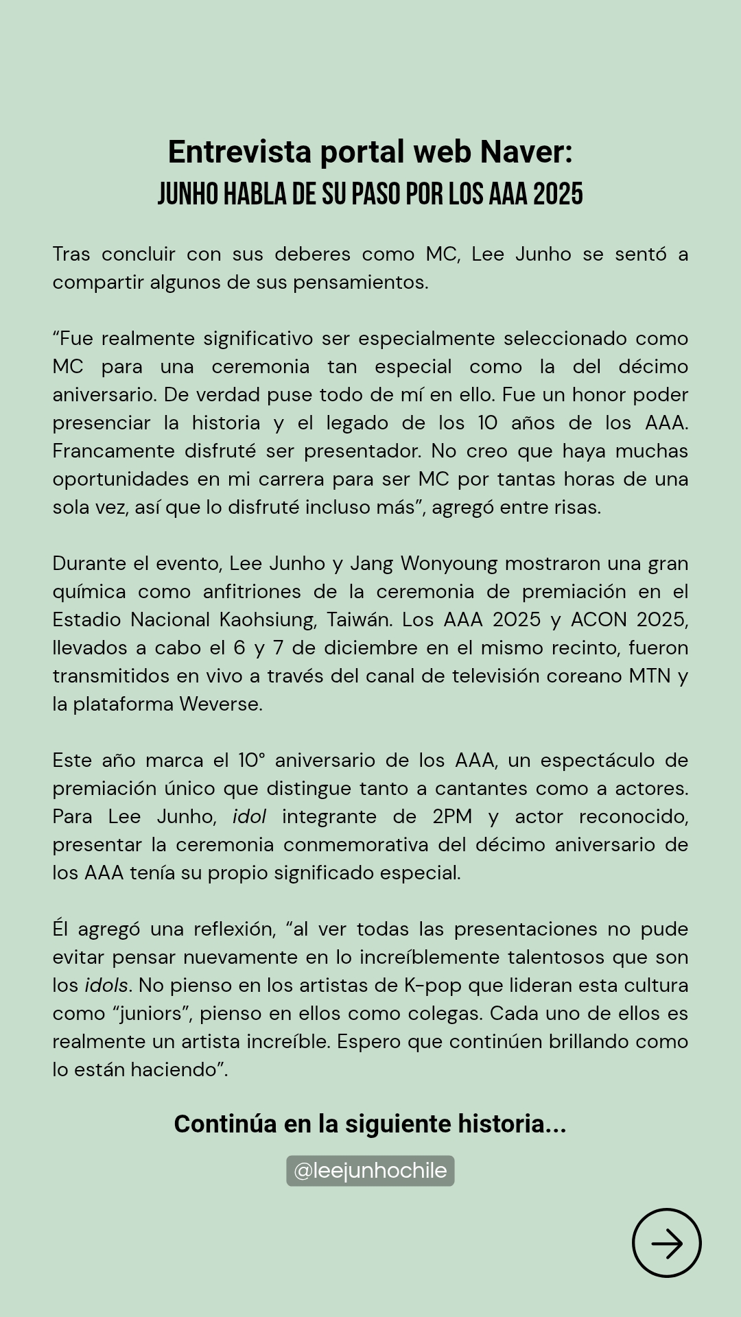 @LEE JUNHO CHILE🇨🇱