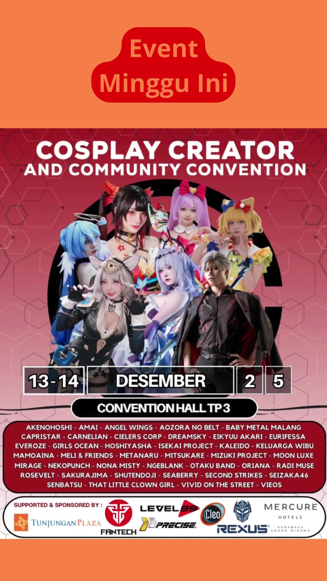 @Event Cosplay Surabaya