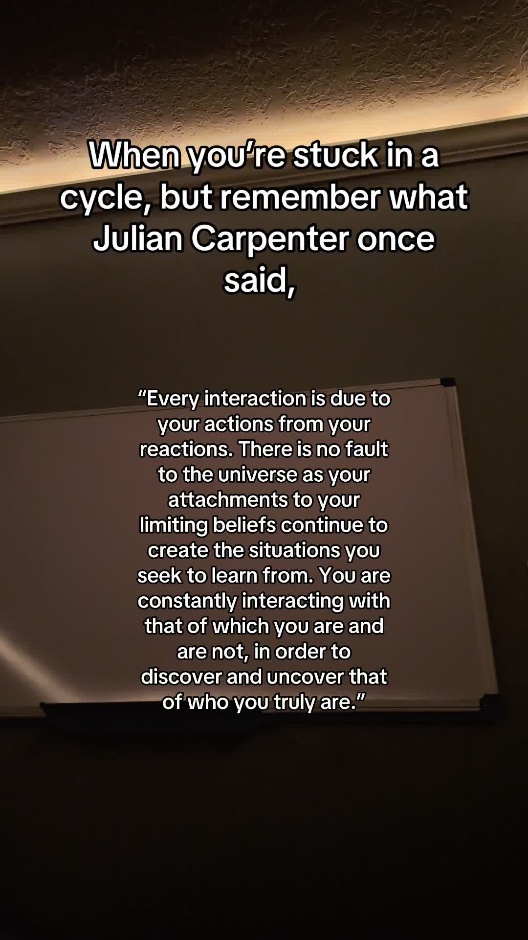 @Julian Carpenter