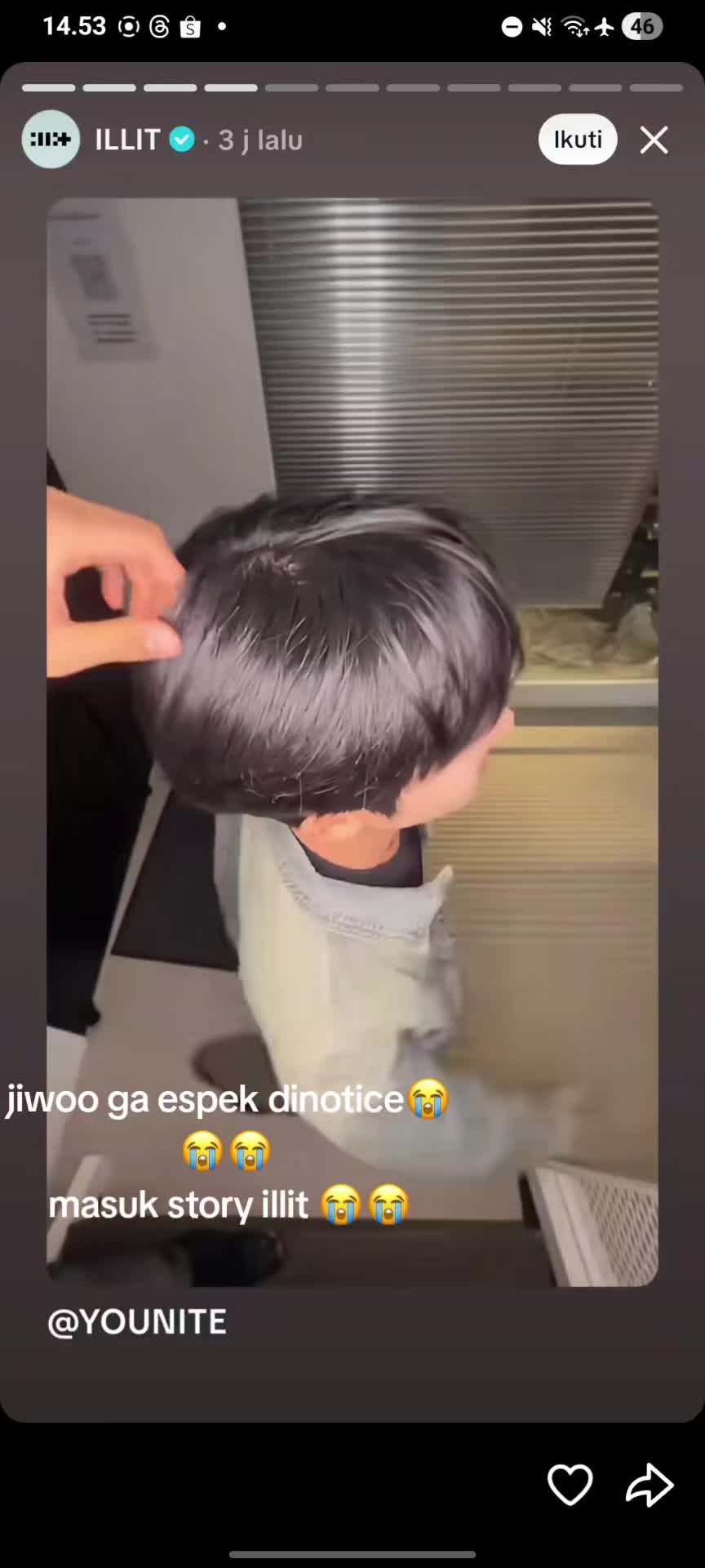 @jungwon takut bangchan