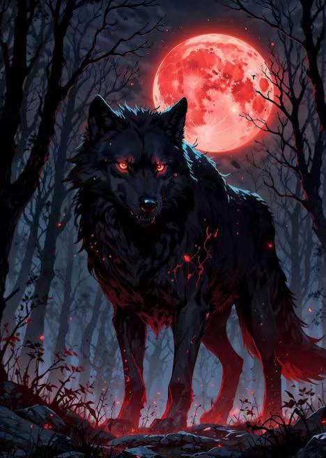 @Dark alpha wolf