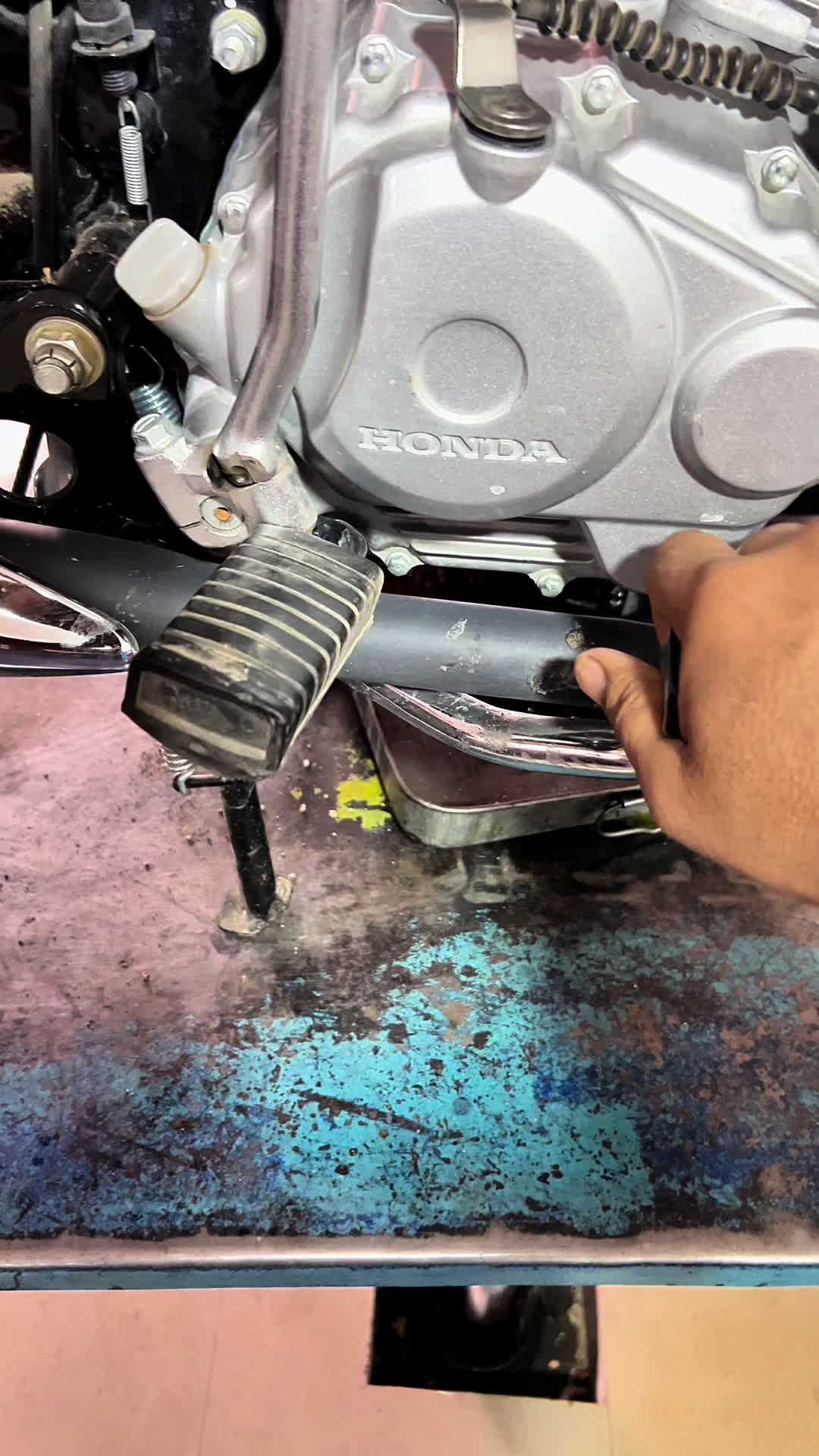 @Honda workshop