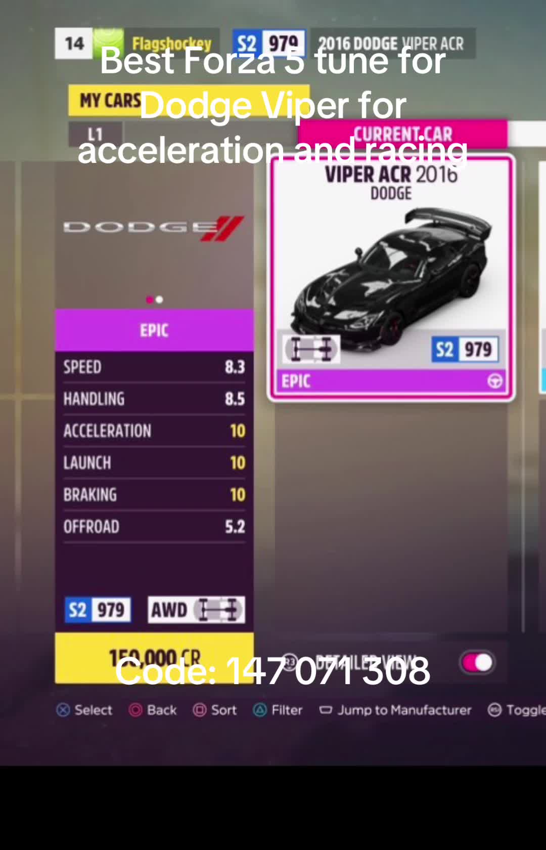 @forza5 tunes