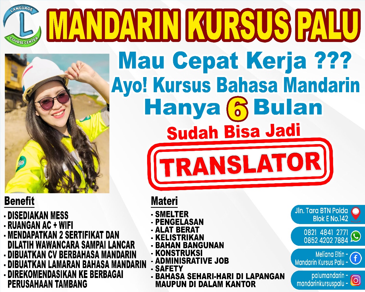@LCC MANDARIN PALU
