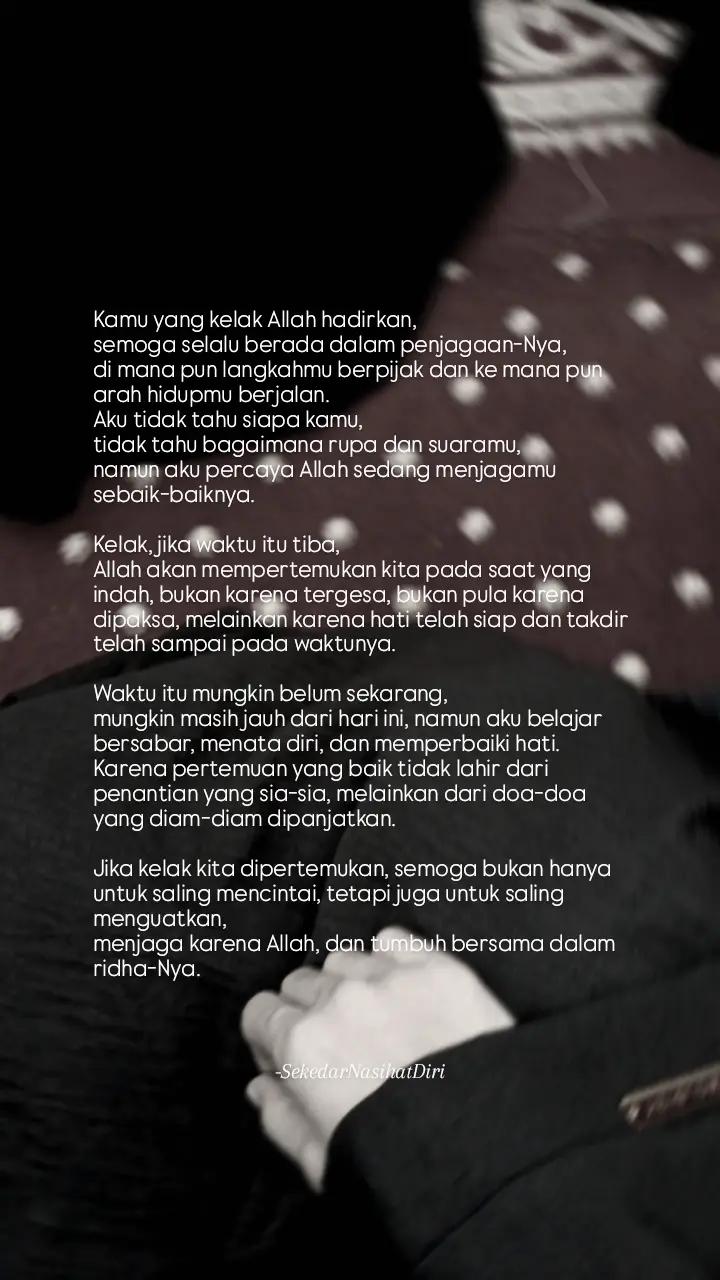 @Sekedar Nasihat Diri