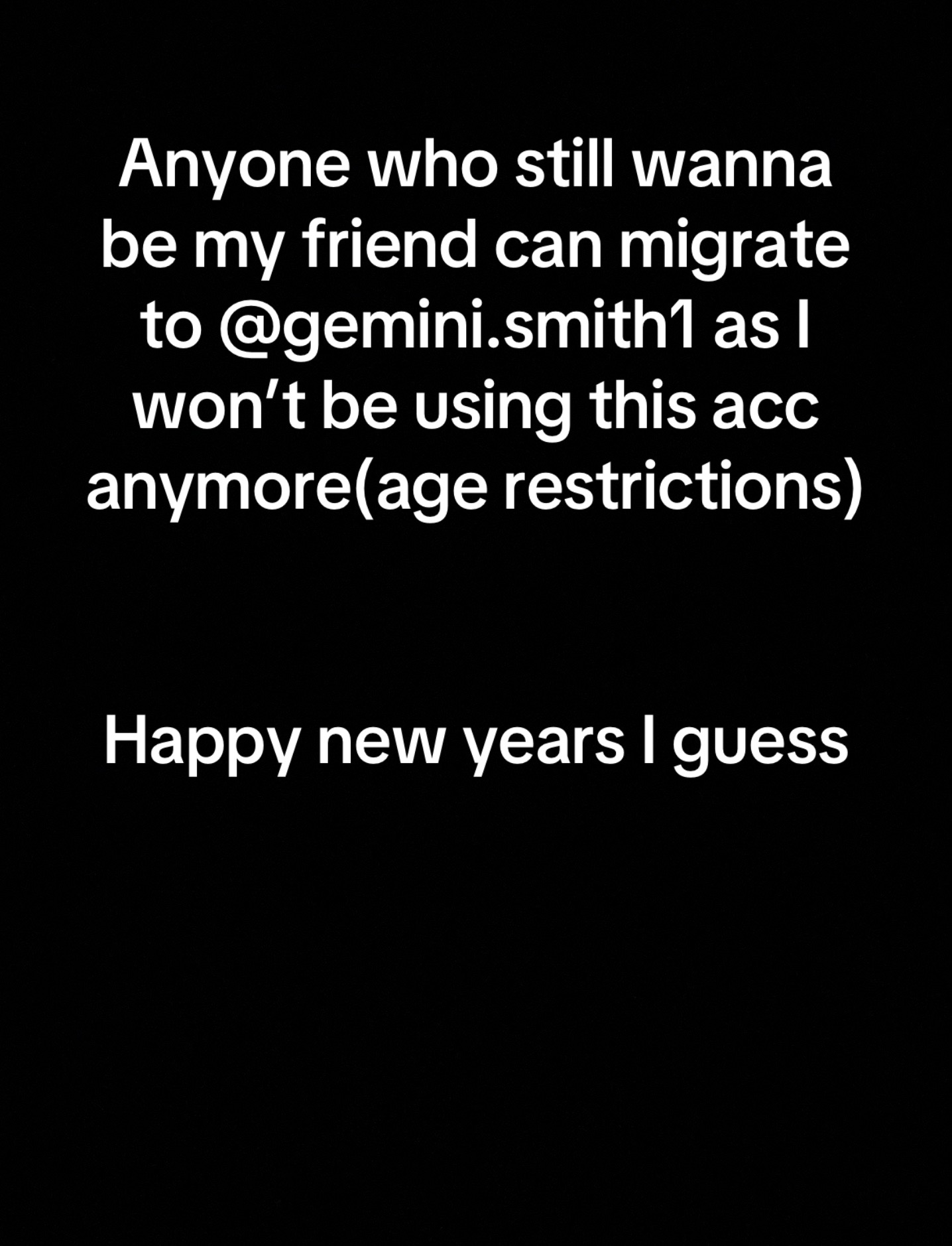 @Gemini, gemmy boy, Mr. G, Gem?