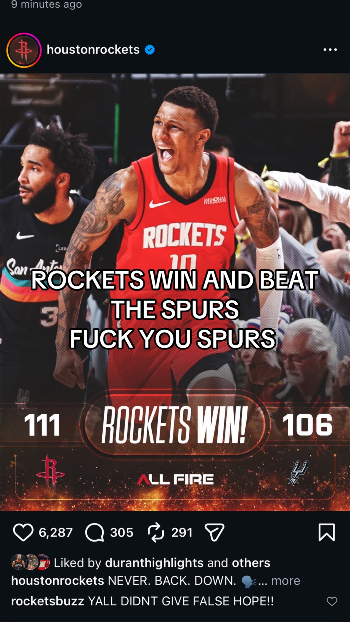 @Cursed sports fan