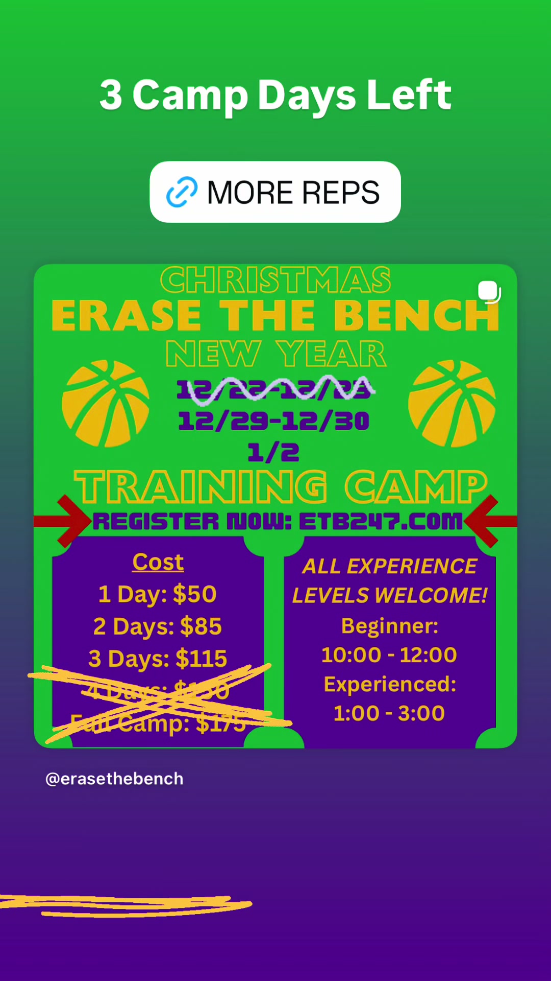 @Erase The Bench