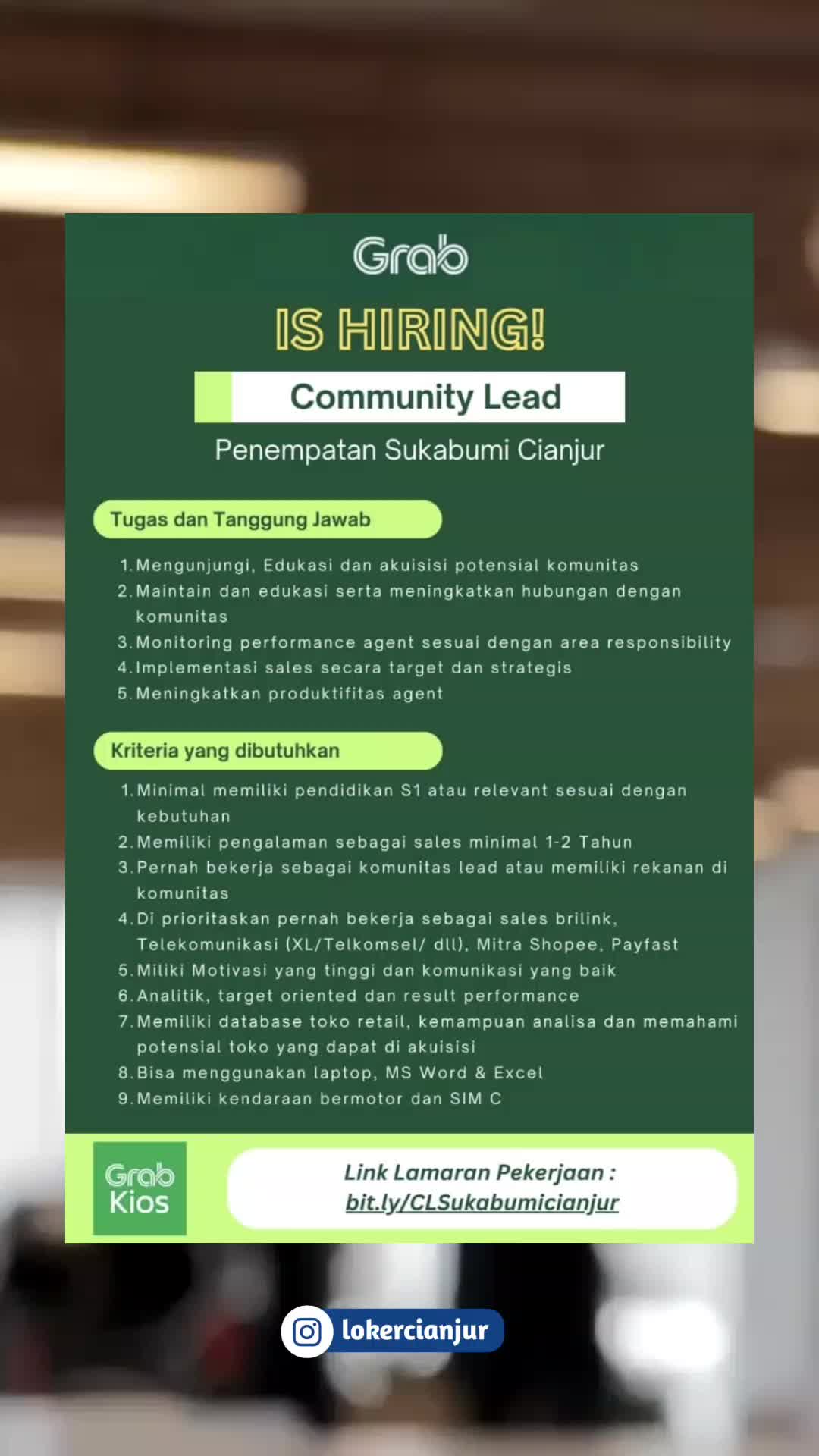 @LOKERCIANJUR