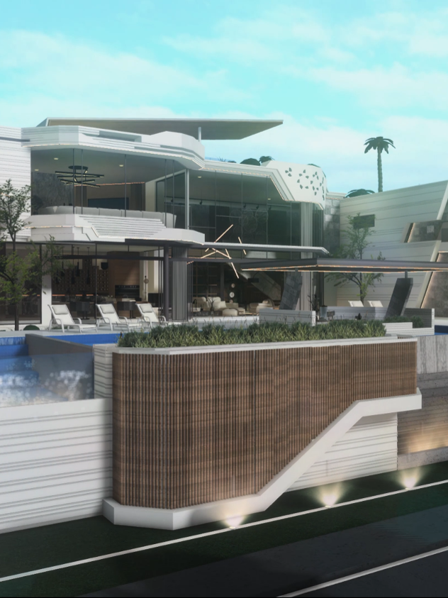 Bloxburg Modern Mansion Villa #bloxburg | Tocablox (@tocablox.tt)