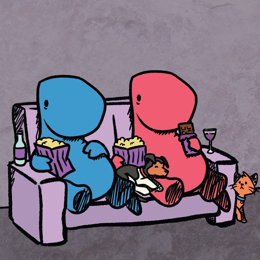 @dinosaur couch