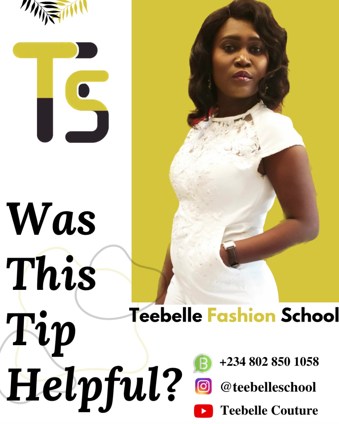 @Teebelle Fashion School