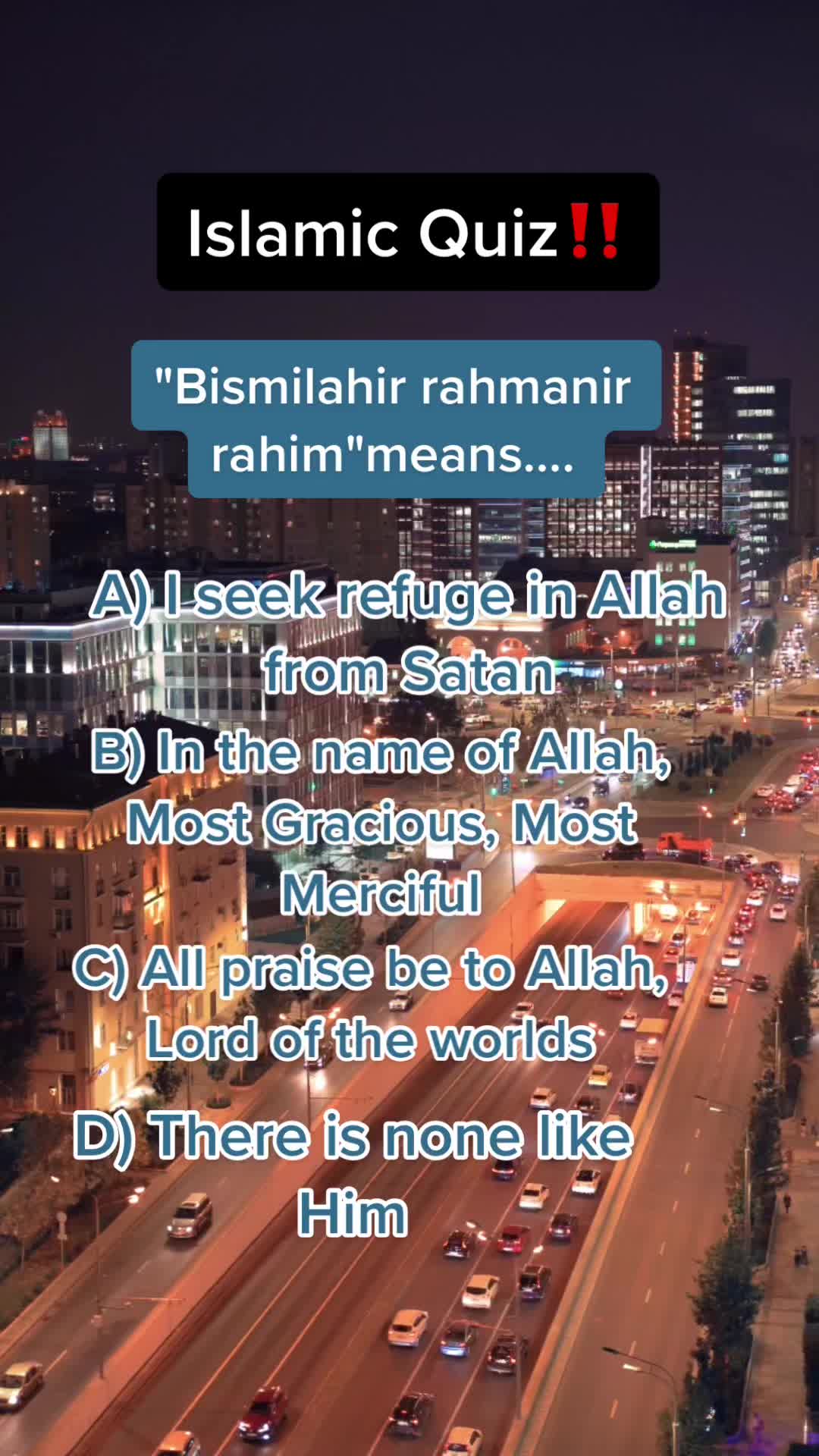 @Islam