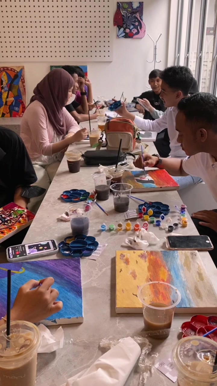 @Painting Cafe 🎨 Lampung