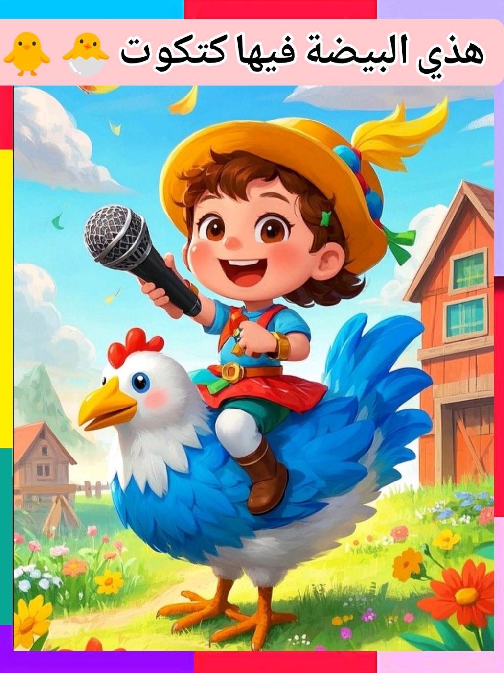 توت توت هذي البيضة فيها كتكوت 🐣 🐥 | أناشيد الأطفال 🦜 (@baby..store)
