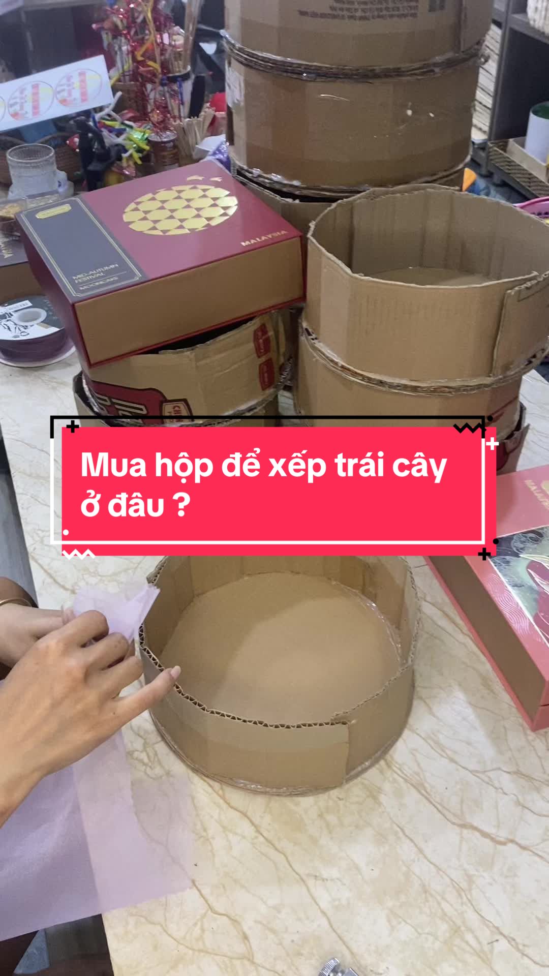 @Hiền b&ocirc;ng dạy l&agrave;m giỏ qu&agrave;