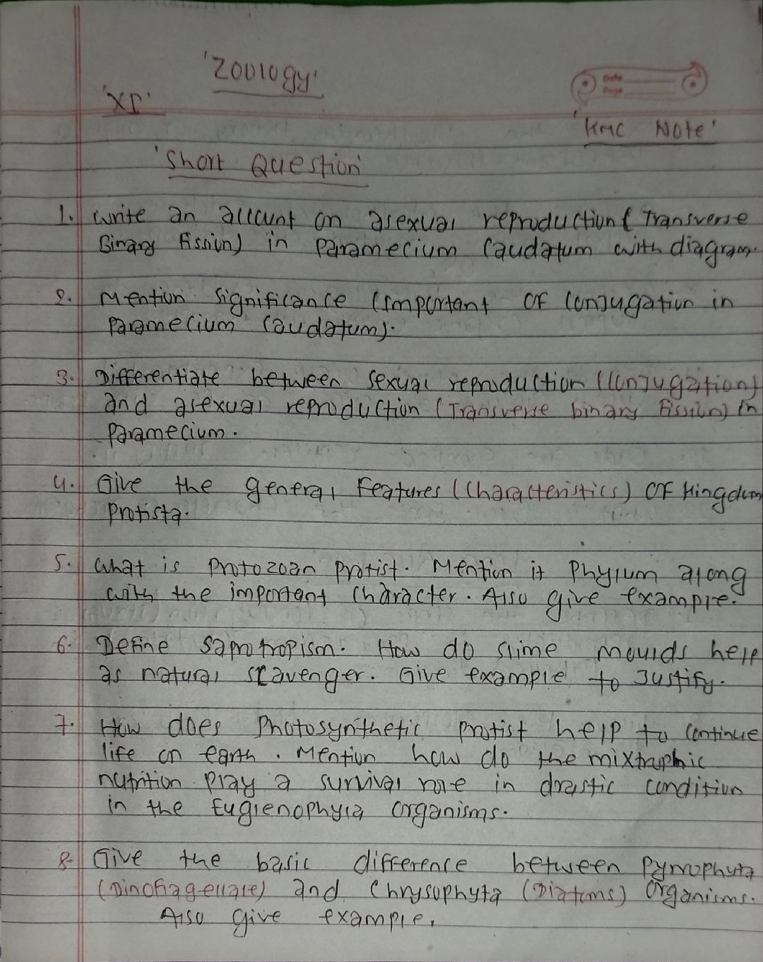 @KMC Note