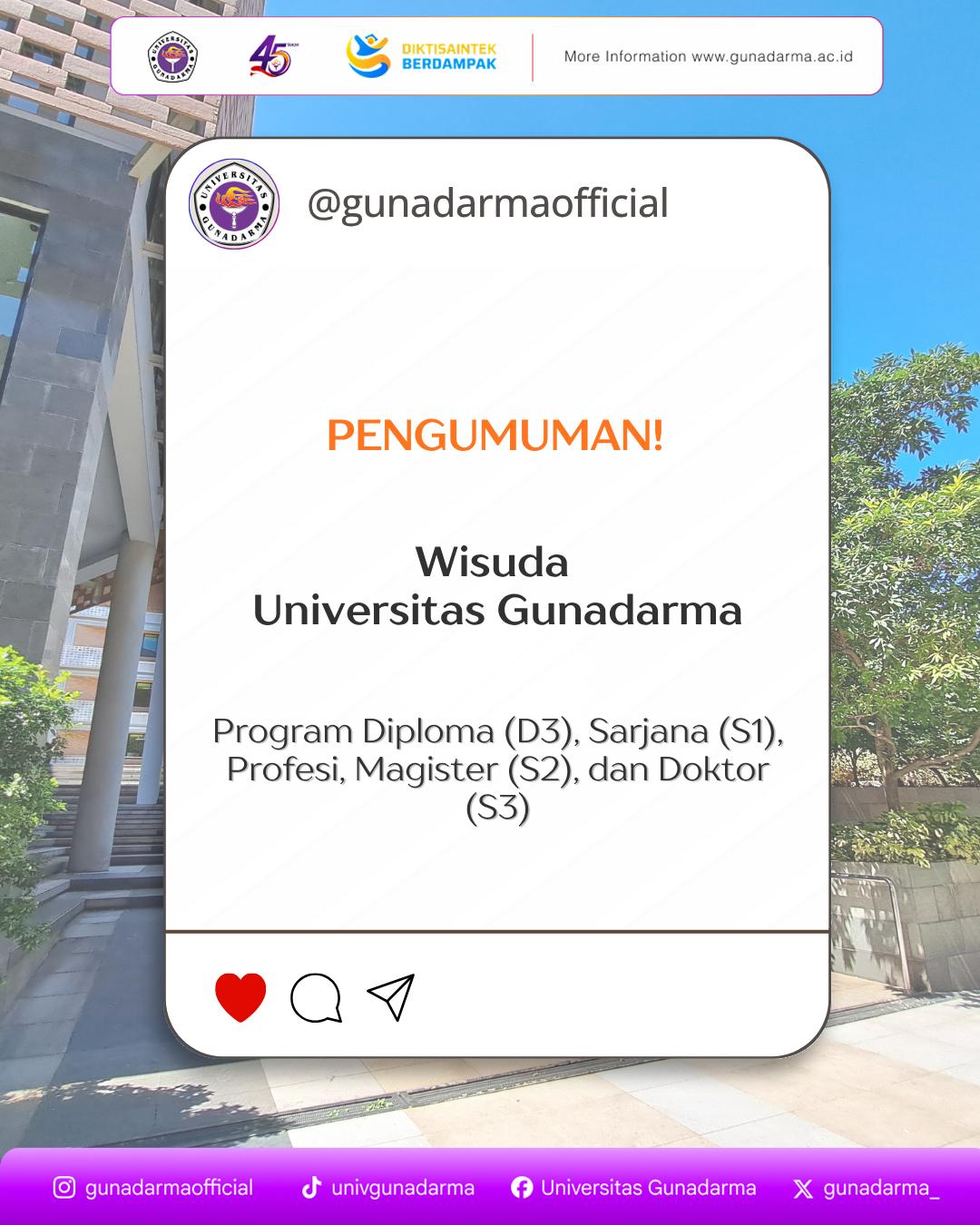 @Universitas Gunadarma