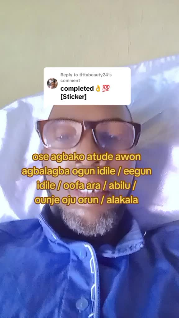 @oba ijinle ogbon agba