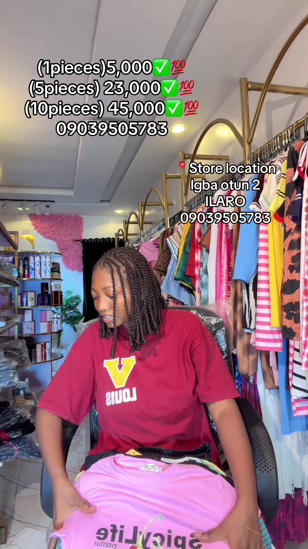 @Clothes Vendor in Ilaro/Ogun