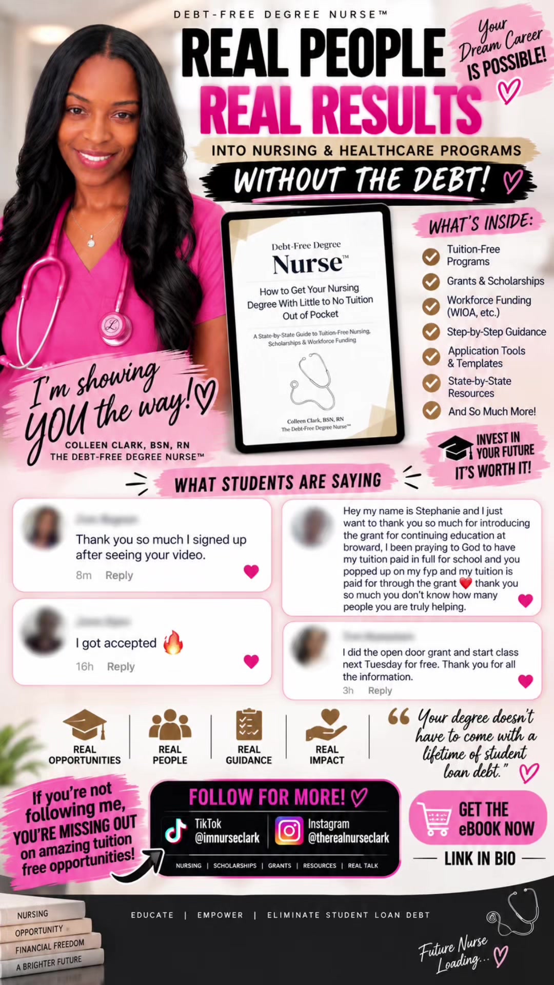 @imnurseclark|Debt Free Degree