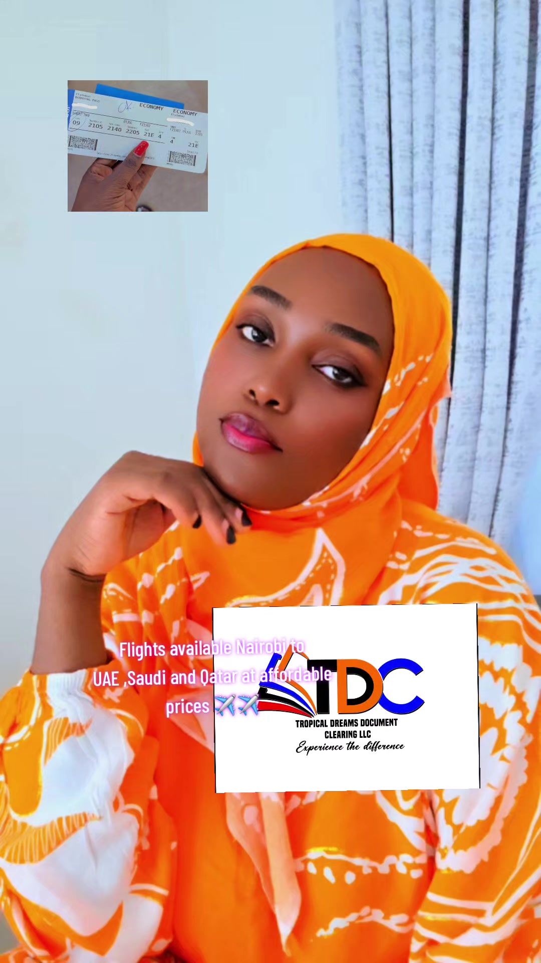 @TahiyahWally 0709908579✈️