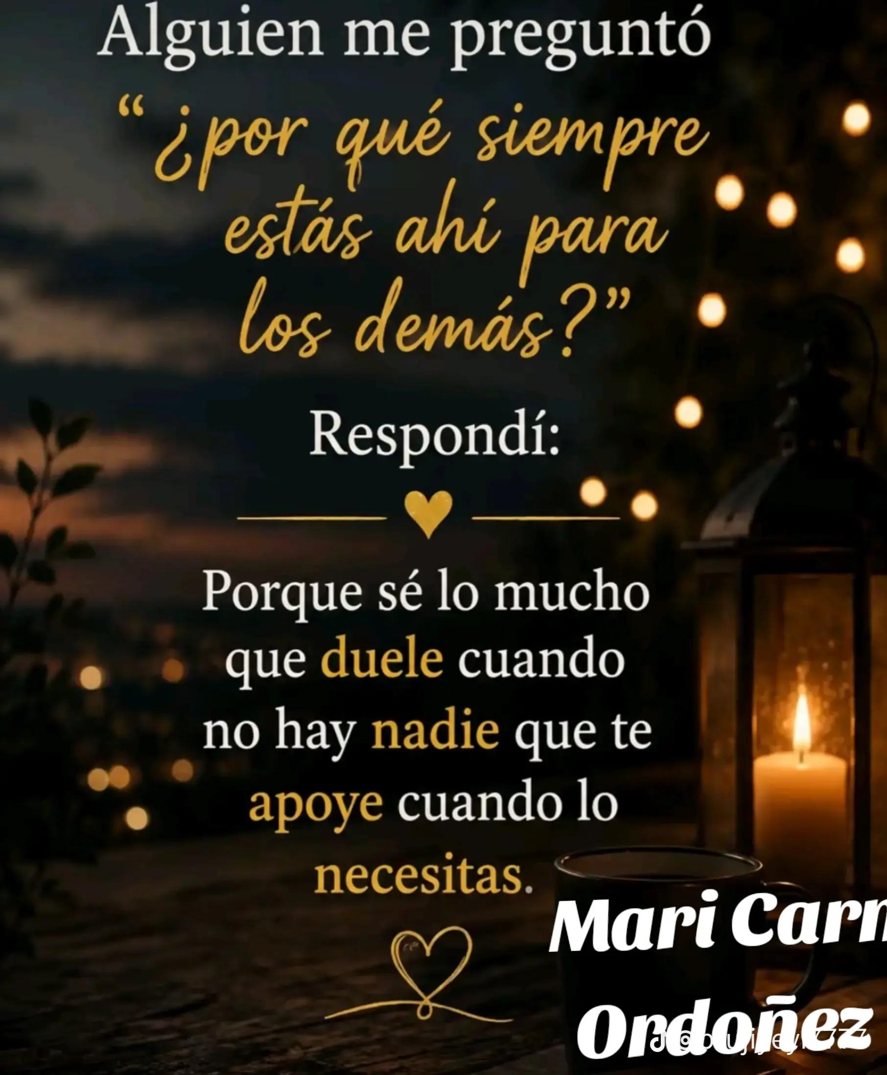 @Mari carmen Ordo&ntilde;ez