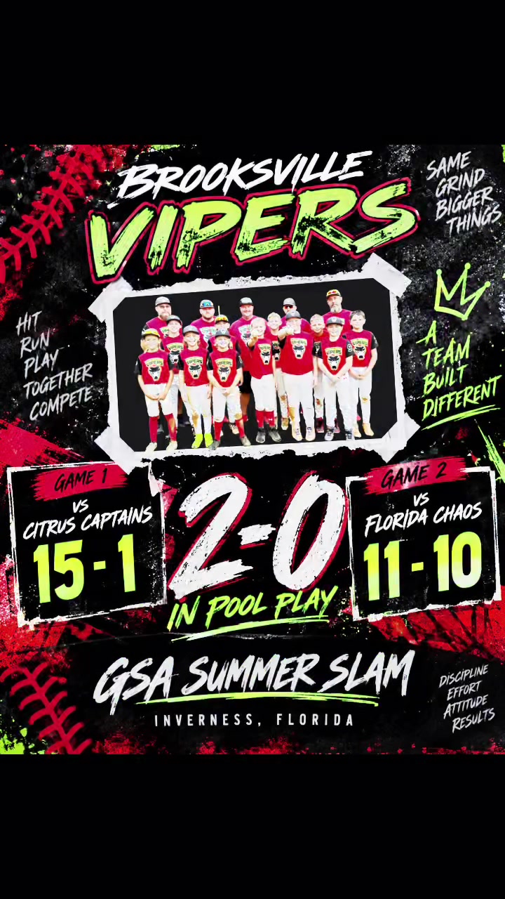 @Brooksville Vipers Baseball