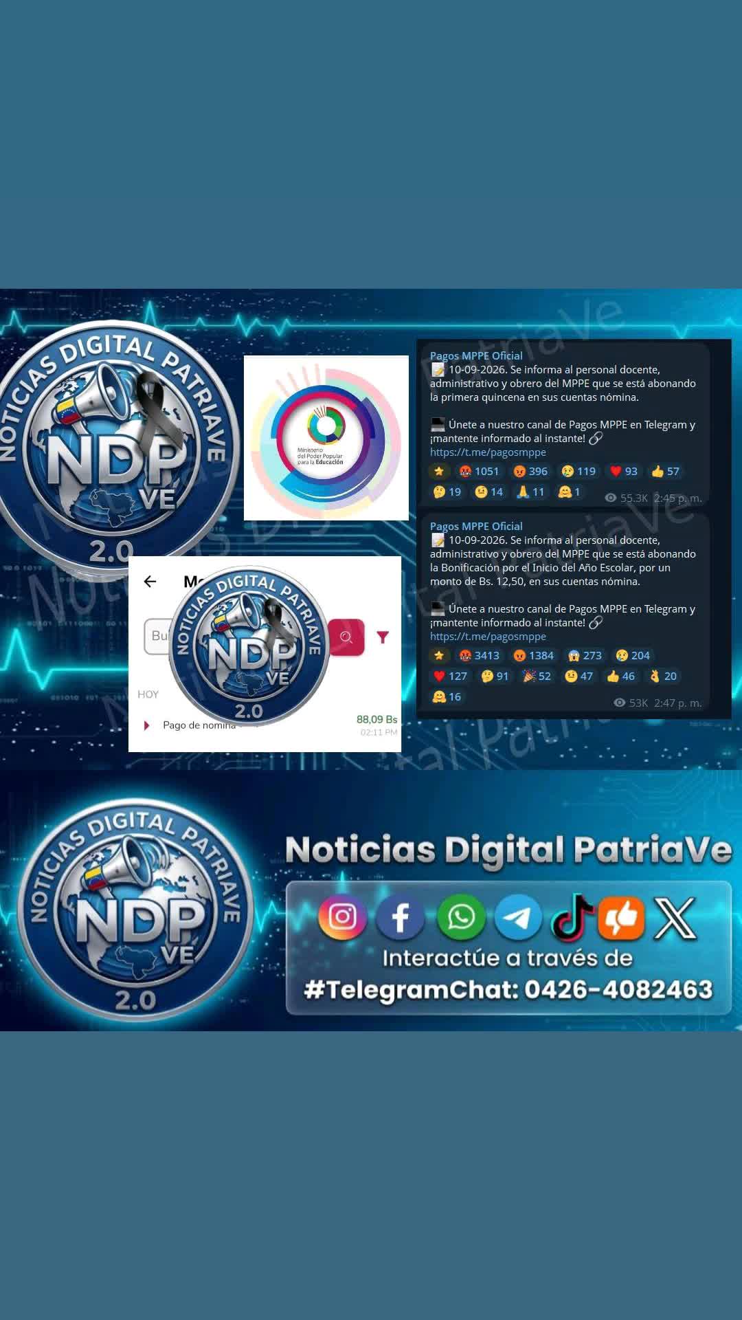 @NoticiasDPatria_Ve