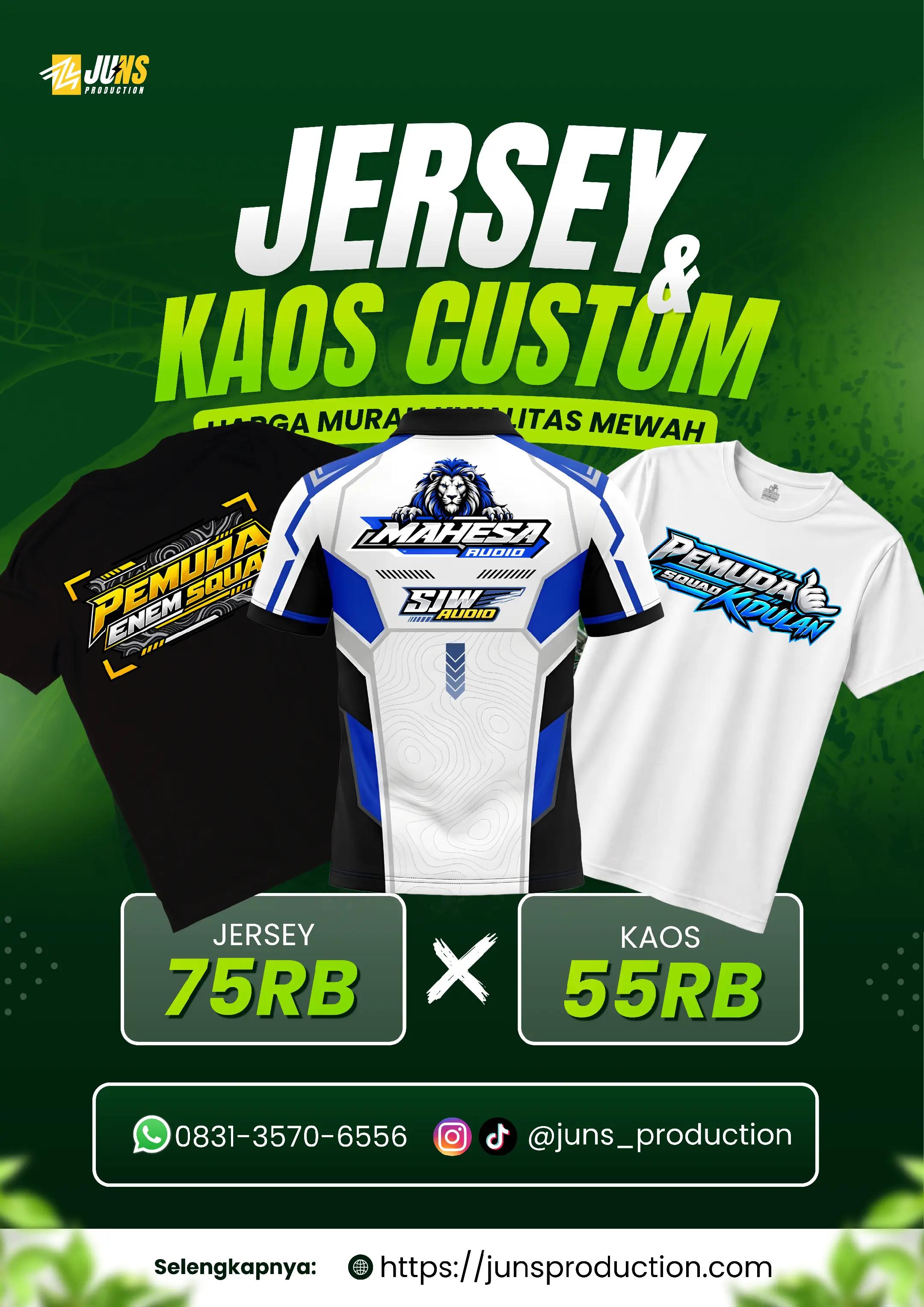 @JUNS Production - Sablon Kaos