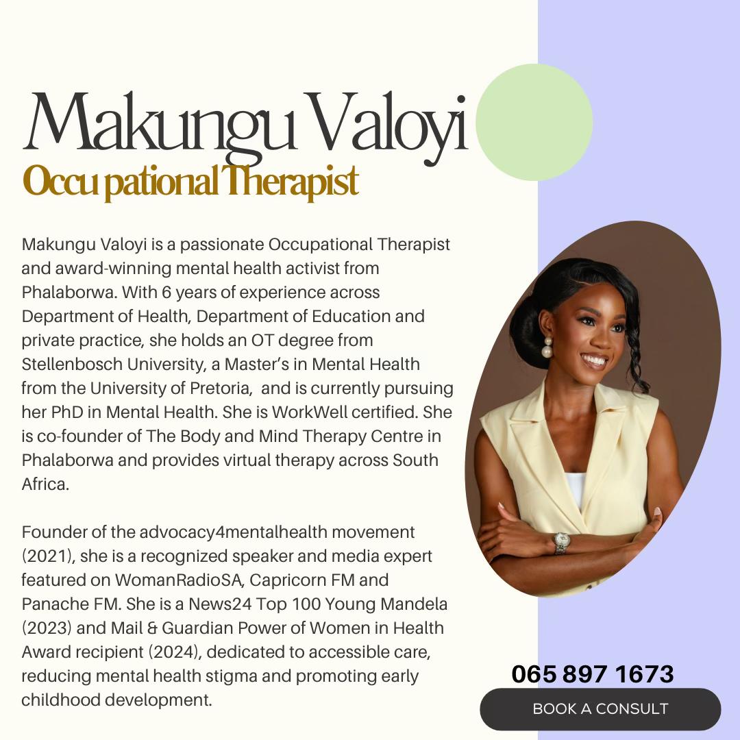 @Makungu|Occupational Therapist