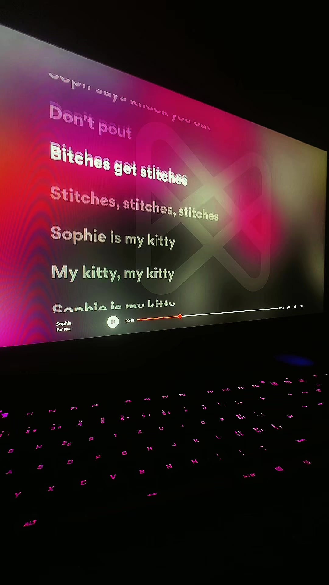 @Lyrics songs