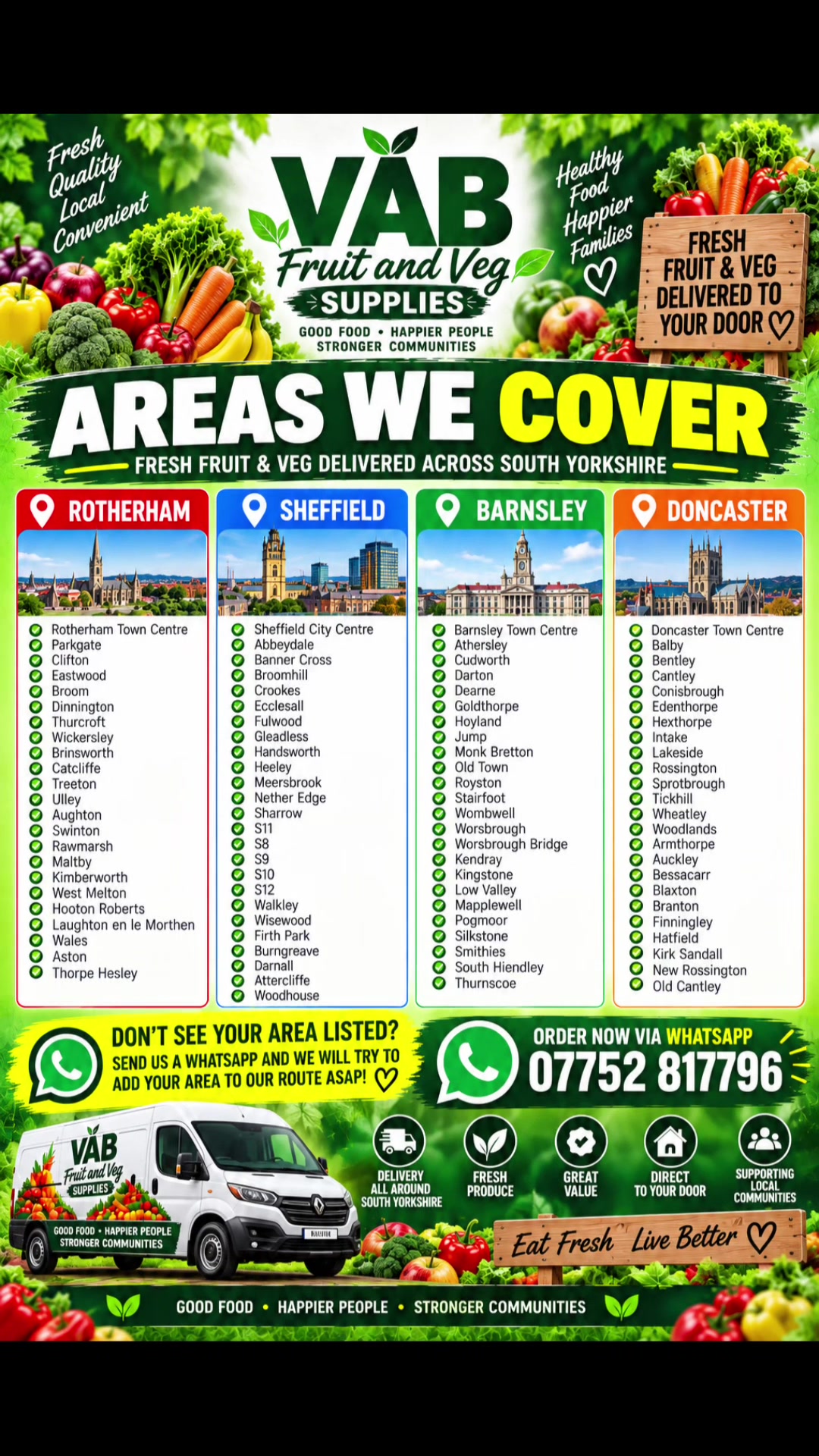 @VAB FRUIT &amp; VEG DELIVERIES